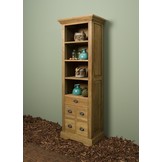 Tower Living - Bologna boekenkast teak 66cm