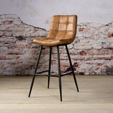 Tower Living - Navarra Barkruk cognac