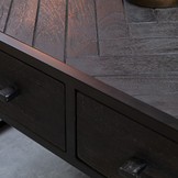 Salontafel New York 80 cm | Zwart