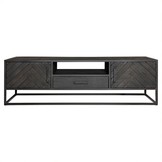 Tv meubel New York 165 cm | Zwart