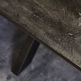 Zwarte eettafel New York | 200 cm