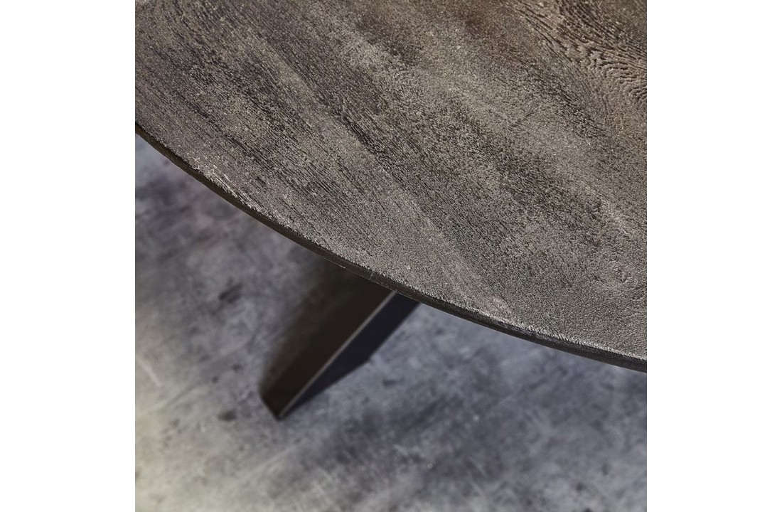 Ronde eettafel zwart - New York | 150 cm