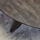 Ronde eettafel zwart - New York | 150 cm