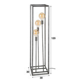 Vloerlamp | Lewiston | 3L