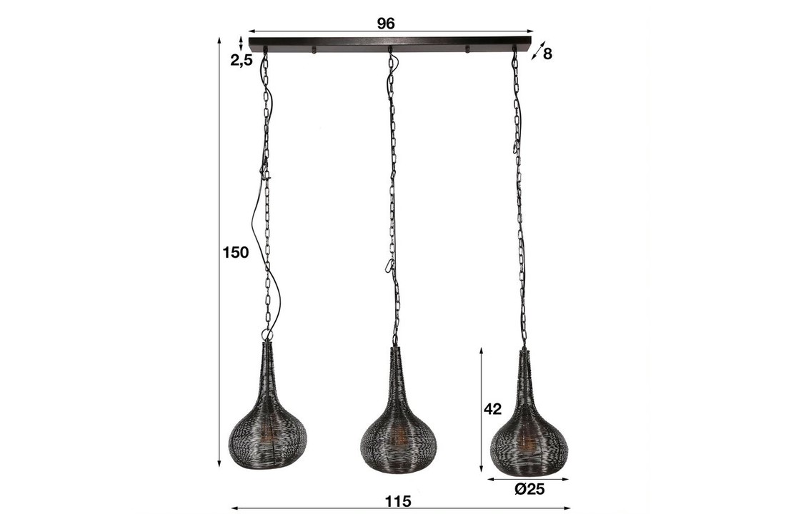 Hanglamp | Shawnee | 3L