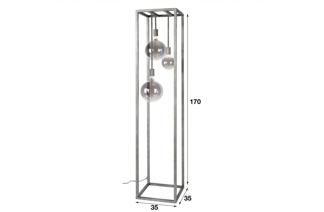Industriële Vloerlamp | Helena | 3L