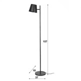 Vloerlamp | Aspen | 1L