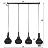 Hanglamp | Baltimore kegel | 4L