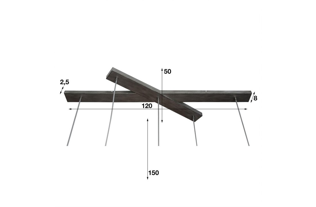 Metalen Hanglamp | Reno | 5L