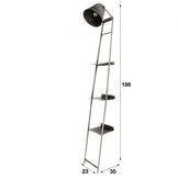 Wandlamp Clovis | 1L | Met ladder