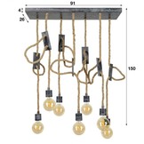 Hanglamp | Durham | 7L
