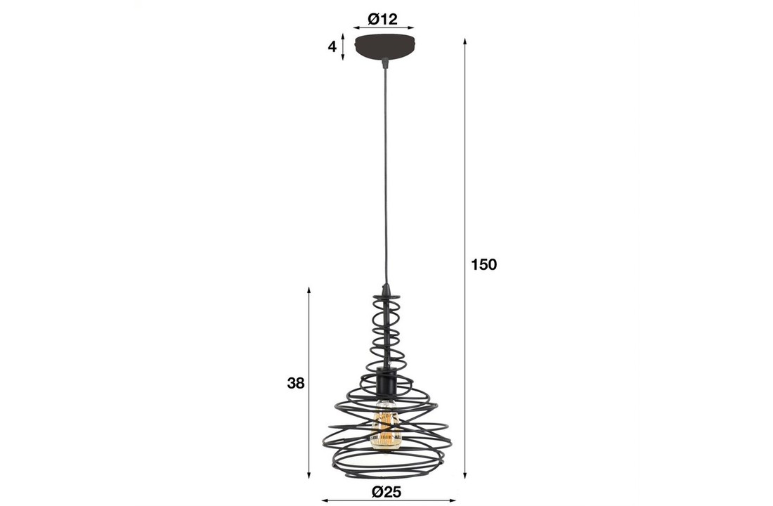 Hanglamp | San Diego | Ø25