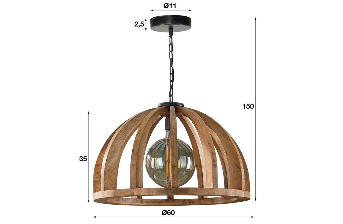 Hanglamp | Baton Rouge | Ø60
