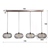 Hanglamp | Laramie | 4xØ35