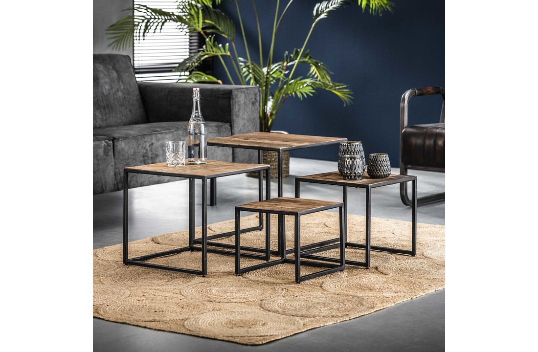 Salontafel set Leeds | Set van vier