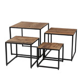Salontafel set Leeds | Set van vier