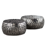 Ronde salontafel set Hillsboro | Set van twee