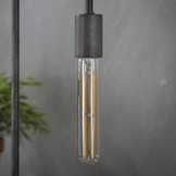 LED lamp buis 18,5 cm | Amberkleurig glas
