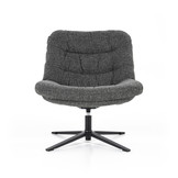 Fauteuil Danica | Antraciet