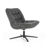 Fauteuil Danica | Antraciet