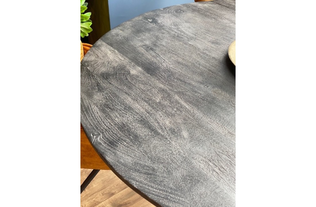 Ronde eettafel zwart - New York | 140 cm