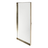 Rechthoekige spiegel Watford gold | 40x100 cm