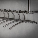 Kapstok | Oxford | 2x6 haken met roede