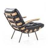 Fauteuil Bastiaan | Zwart | Java leder