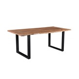 Eettafel Live Edge | U-poot | 220 cm