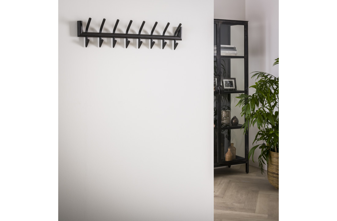 Industriële kapstok London | 8 haken small