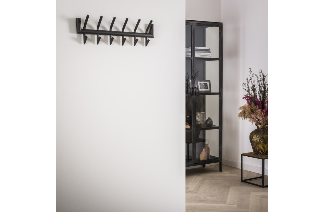 Industriële kapstok London | 6 haken small