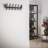 Industriële kapstok London | 6 haken small