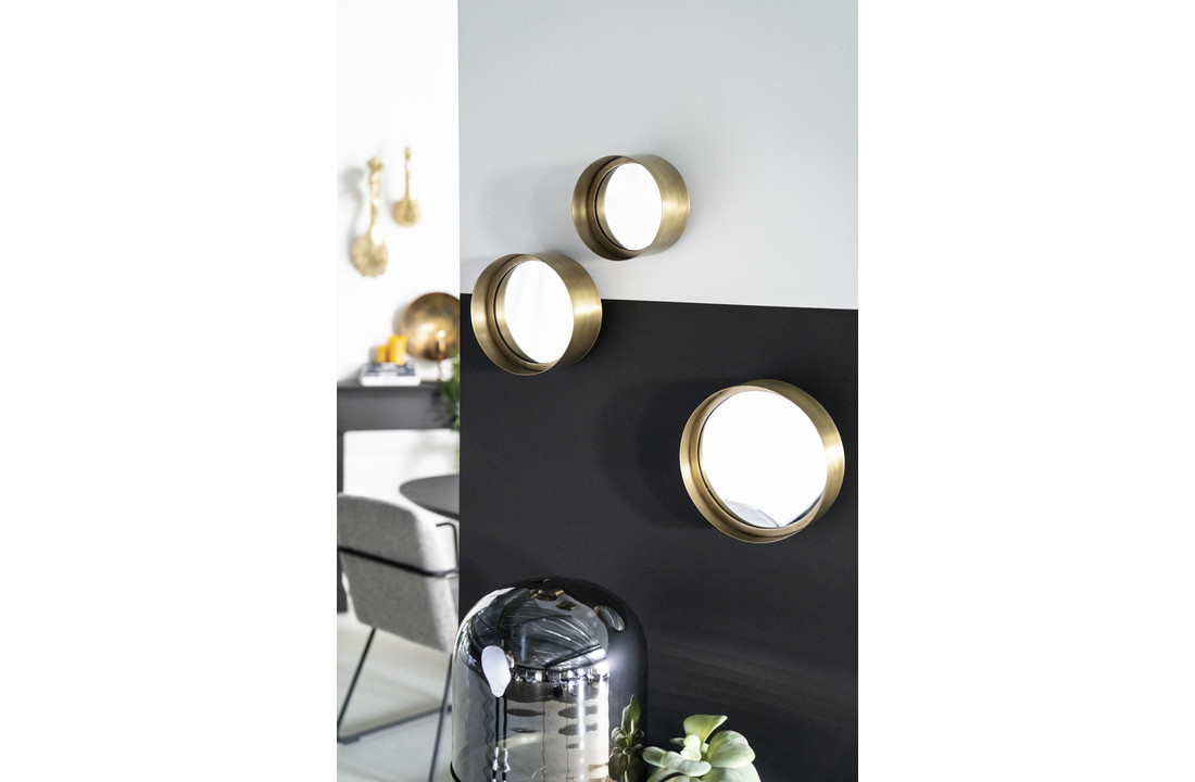Spiegel set Scoop | Bronze
