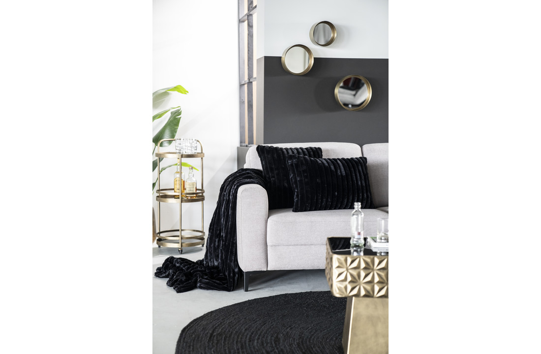 Kussen Wuzzy Black | 50 x 50 cm