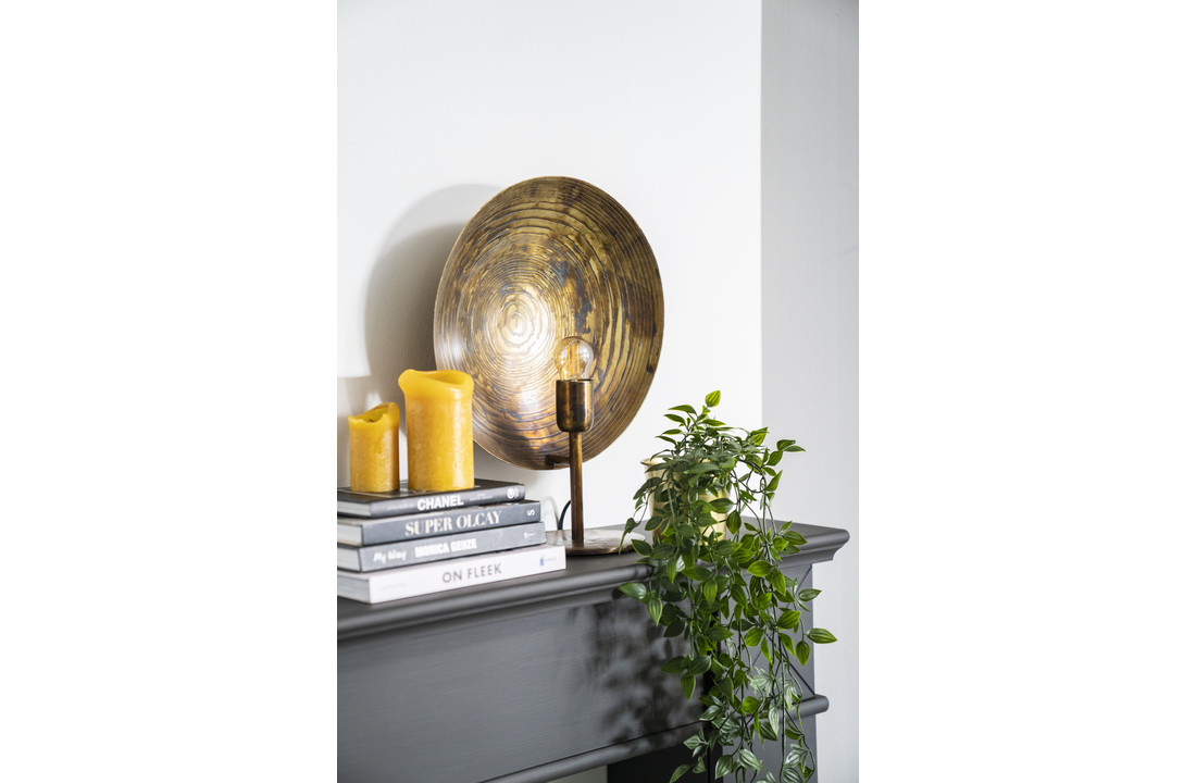 Gouden tafellamp Monque
