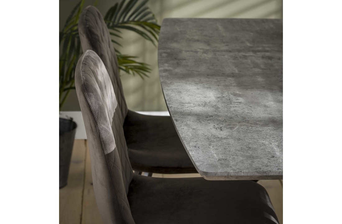 Ovale eettafel Yorkville | Grey