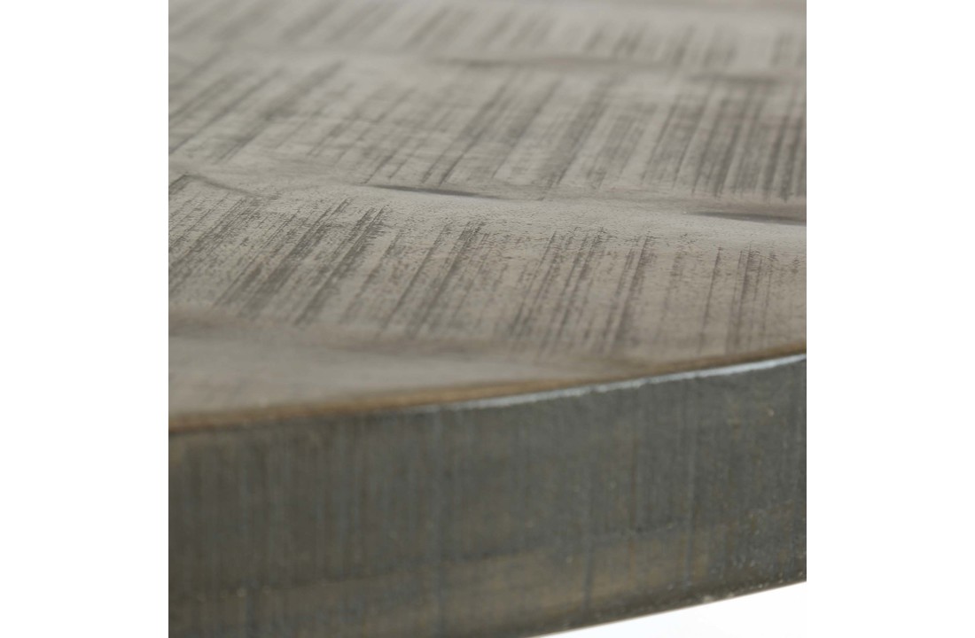 Ronde eettafel Dassel Ø120 cm | Leem antiek