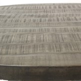 Ronde eettafel Dassel Ø120 cm | Leem antiek