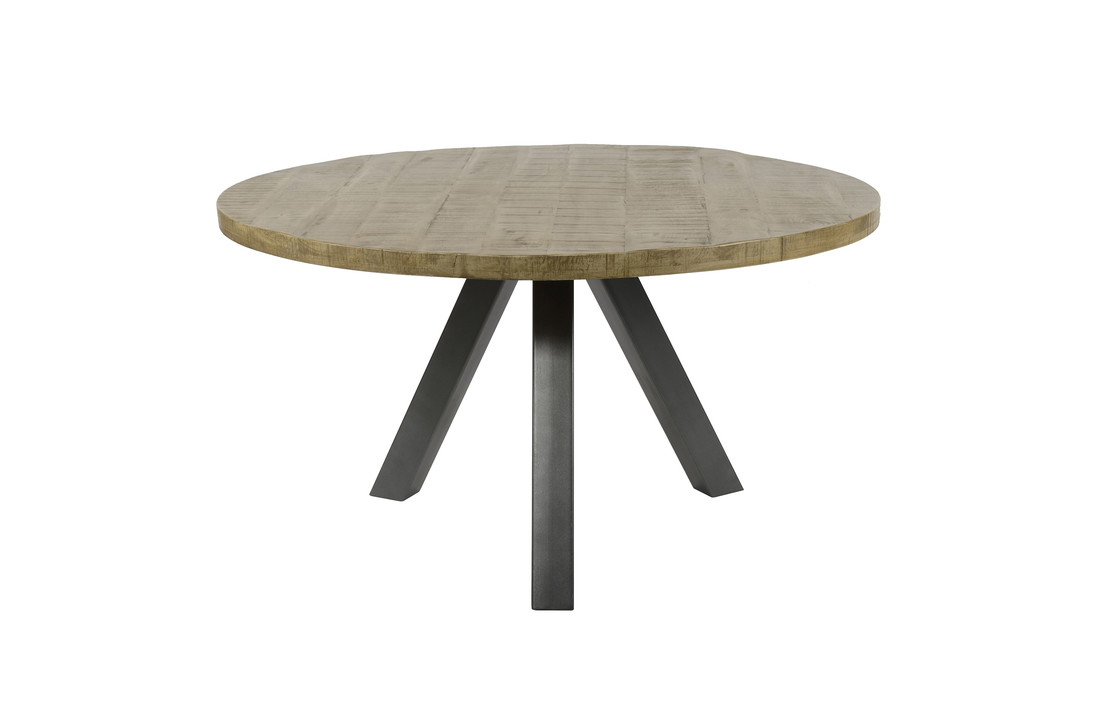 Ronde eettafel Dassel Ø140 cm | Blank antiek