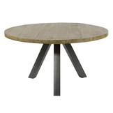 Ronde eettafel Dassel Ø140 cm | Blank antiek