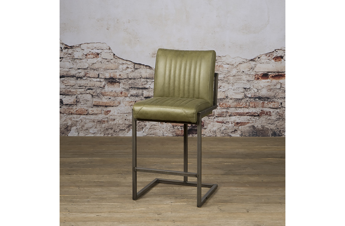 Industriële barkruk Ferro | Groen