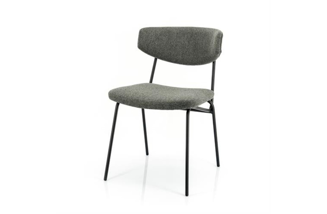 Eetkamerstoel Crockett - dark grey