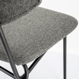 Eetkamerstoel Crockett - dark grey