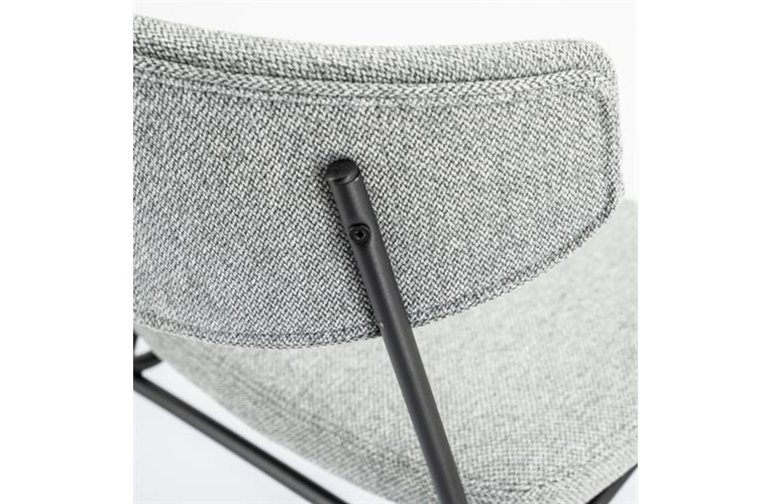 Barkruk Crockett - grey