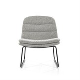 Loungechair Bermo - light grey