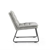Loungechair Bermo - light grey