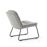 Loungechair Bermo - light grey