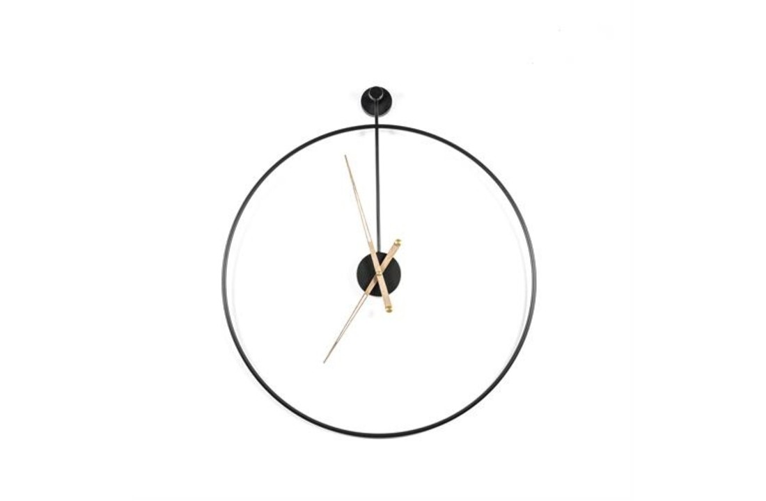 Klok Sundial small Ø50 - black