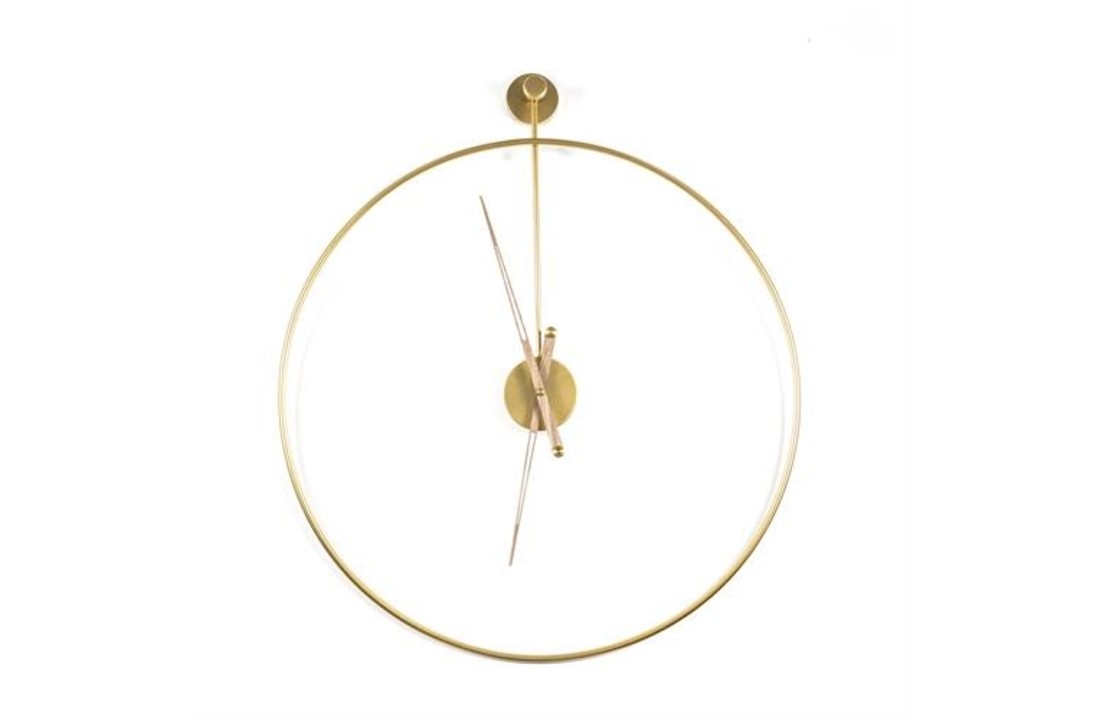 Klok Sundial large Ø70 - gold