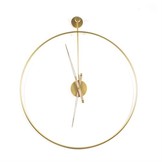 Klok Sundial large Ø70 - gold